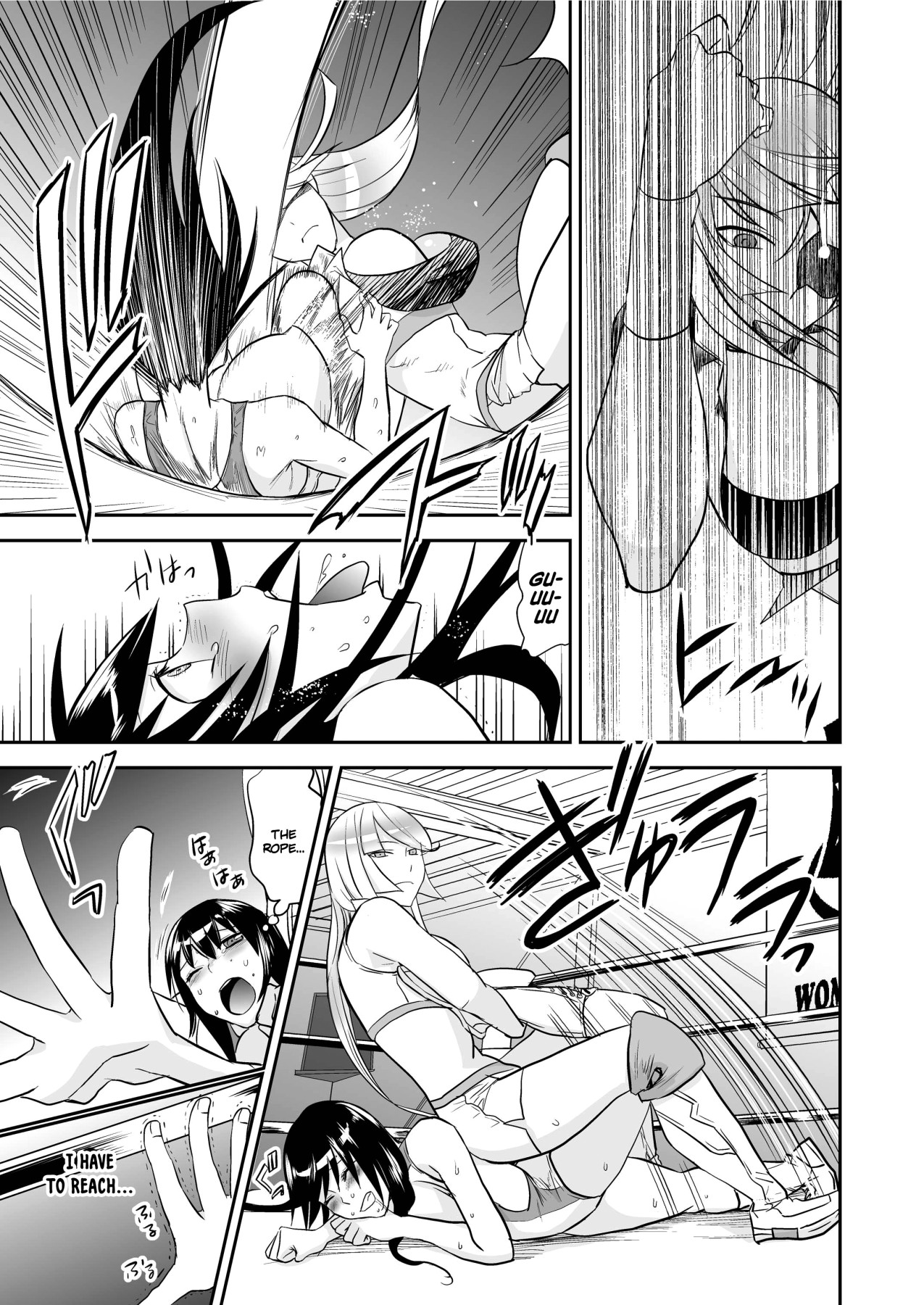 Hentai Manga Comic-Nighttime Cat Fight Training-Read-10